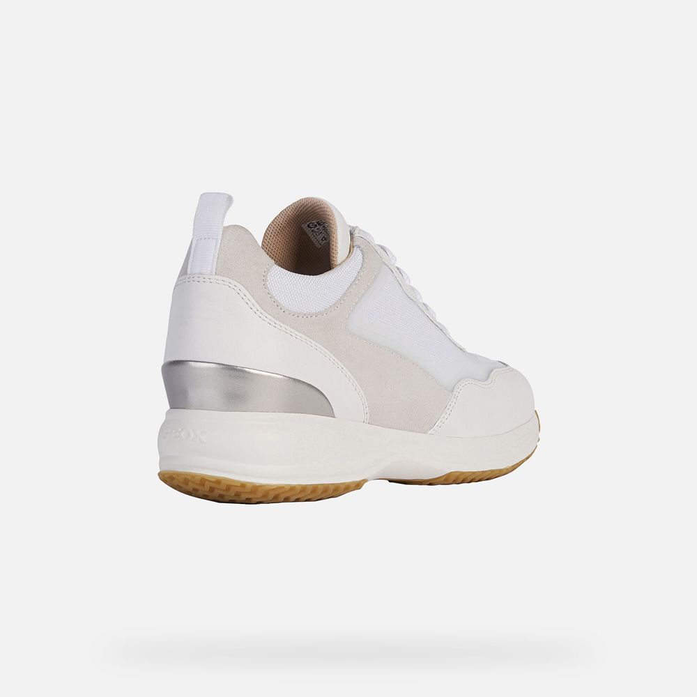 Geox Bayan Spor Ayakkabı Beyaz - Happy - IJR-395710